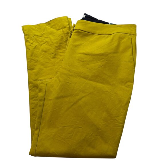 BODEN Women's Pants Yellow Size US 12R. Made in Turkey. 97% Cotton / 3% Elasta - Picture 13 of 13